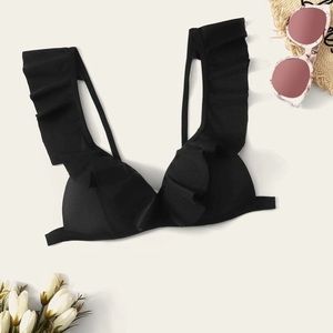 Bathing Suit Frill Top